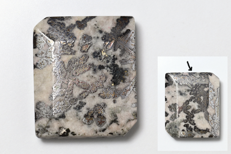 Silver ore (ON)  Beads